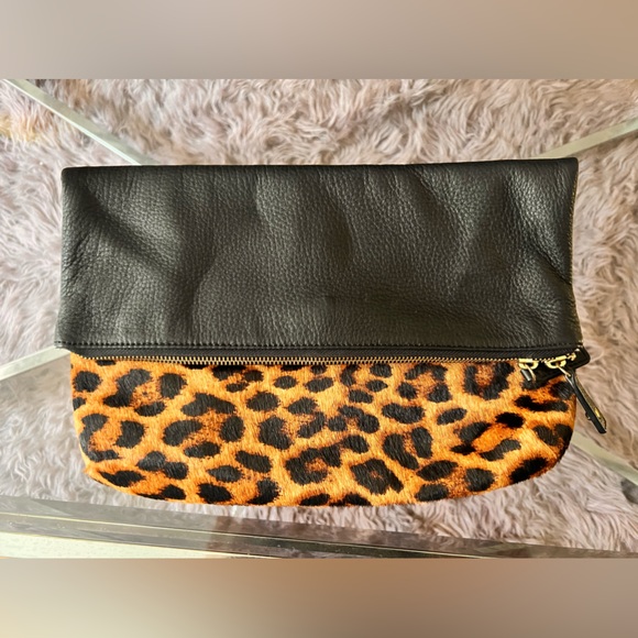 Talbots Leather and Calfskin Folding Clutch - Picture 3 of 11